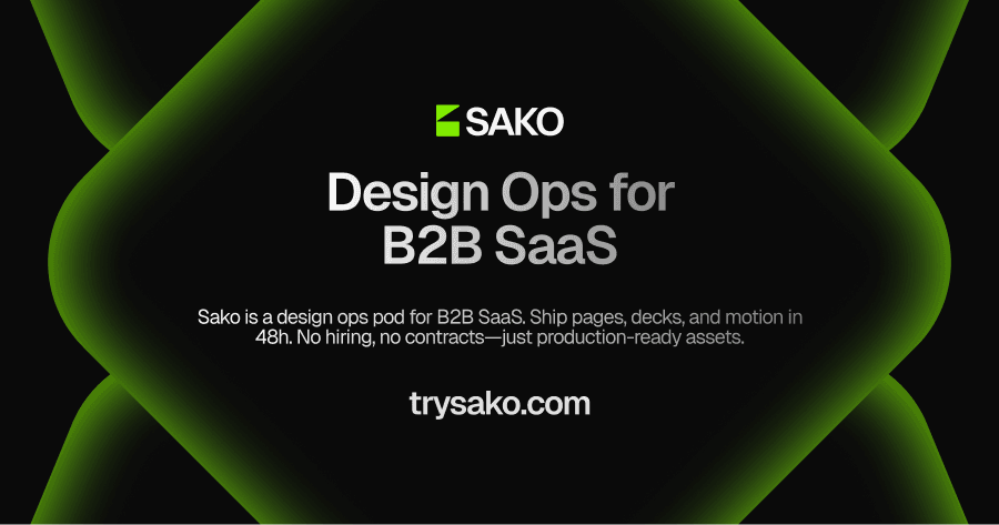 Sako: Building a $9K MRR B2B Design Subscription from Scratch